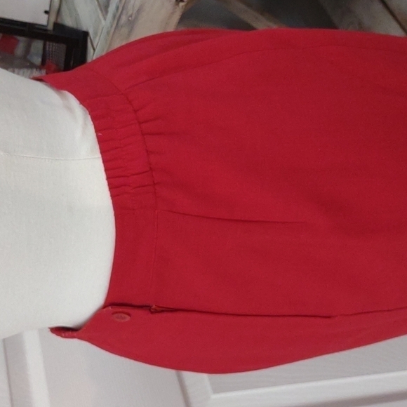 VINTAGE  2 Piece Skirt Suit Jacket & Skirt Career Academia Joan Leslie - Picture 8 of 13